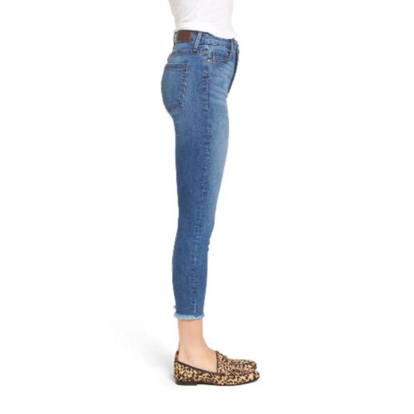 PARKER SMITH 'Bombshell' Raw Hem Skinny Jeans - Picture 2 of 14